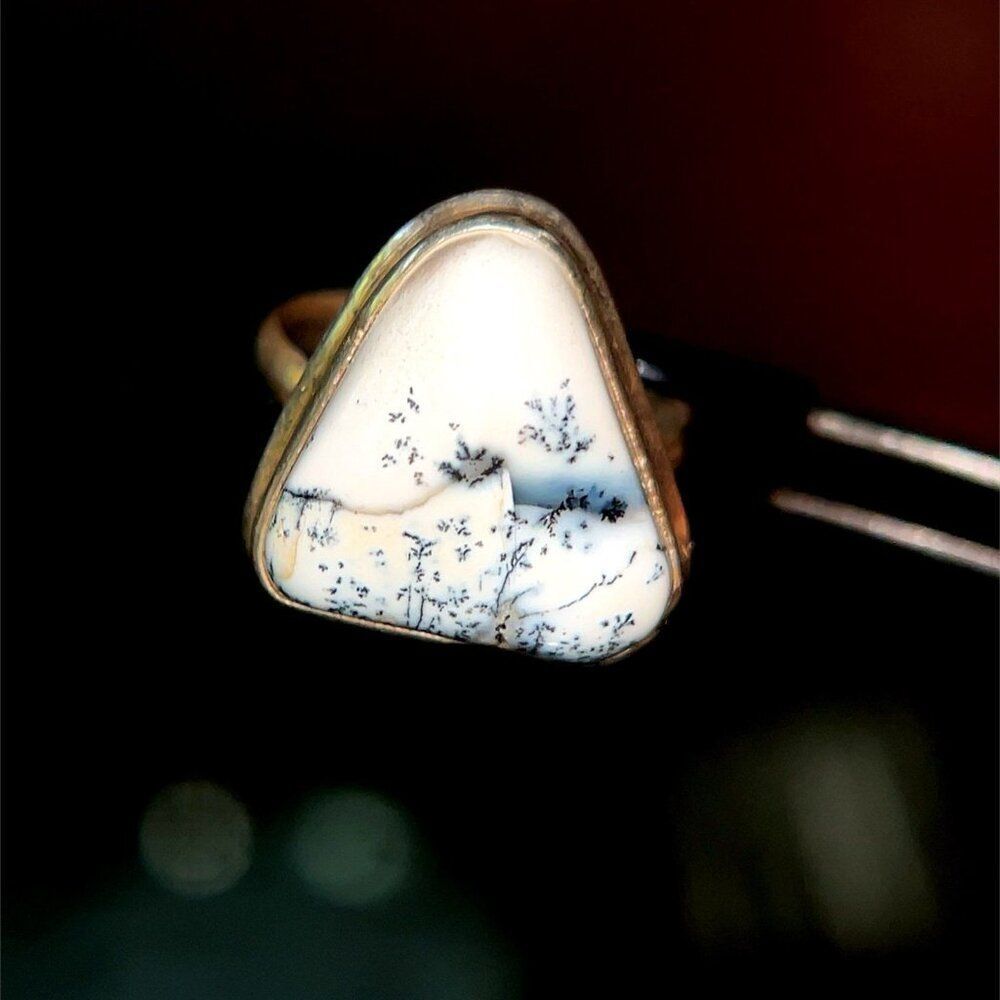 Silver White Ring - image 2